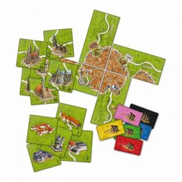Devir Carcassonne Expansiones Reunidas Juego de Mesa: Mercados de Leipzig, Monasterios y Catedrales de Alemania, Peajes. Expansión para 2-6 Jugadores, 8+ Años, Castellano