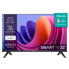 Hisense 32A4N Televisor LED HD 32 pulgadas (81,3 cm) Smart TV con VIDAA, Wi-Fi, Negro. Sintonizador TDT DVB-T2/S2, 2xHDMI, 2xUSB. Hisense 32A4N Televisor LED HD 32 pulgadas (81,3 cm) Smart TV con VIDAA, Wi-Fi, Negro. Sintonizador TDT DVB-T2/S2, 2xHDMI, 2xUSB.