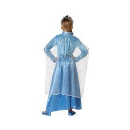 Disfraz Princesa Azul Niña 10-12 Años - Temática Personajes de Cuento con Vestido, Capa y Cinturón de Polyester para Carnaval Disfraz Princesa Azul Niña 10-12 Años - Temática Personajes de Cuento con Vestido, Capa y Cinturón de Polyester para Carnaval