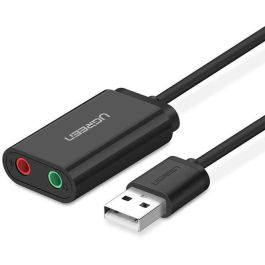 Ugreen Adaptador de Sonido Estéreo Externo USB-A a Jack 3.5mm Negro 15cm, para PC, PS4 y Linux Precio: 32.79000054. SKU: B18QA5R7G7