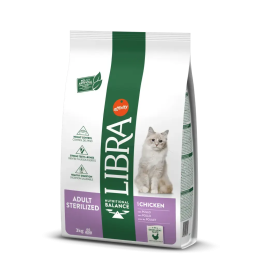 Affinity Libra Feline Adult Sterilized Pollo 3 kg para Gatos Esterilizados Precio: 13.4999997. SKU: B15JEW2YLC