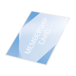 Gbc Bolsa de plastificar para tarjetas de crédito 54 x 86 mm 2x125 micras caja de 100 unidades