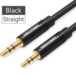 Vention BALBH Cable Estéreo Jack 3.5 mm Macho a Jack 2.5 mm Hembra 2m Negro, para Conectar Audio Multimedia Computadora MP3/MP4