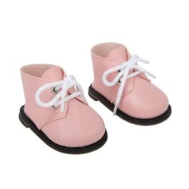 Set botas rosa para muñecos de 45 cm Set botas rosa para muñecos de 45 cm