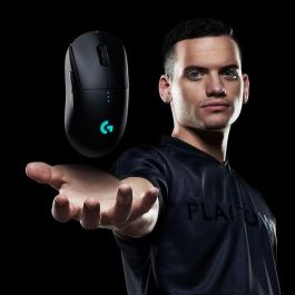 Logitech PRO Wireless Gaming Mouse, RF Wireless, Lithium Polymer (LiPo), Black Logitech PRO Wireless Gaming Mouse, RF Wireless, Lithium Polymer (LiPo), Black