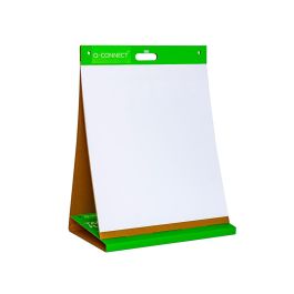 Bloc Congreso Q-Connect Liso Autoadhesivo Sobremesa 508x584 mm 20 Hojas Papel Blanco De 75 gr-M2 Fsc