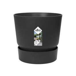 Maceta redonda ELHO Greenville 30 - Exterior - Ø 29.5 x H 27.8 cm - Negro living Maceta redonda ELHO Greenville 30 - Exterior - Ø 29.5 x H 27.8 cm - Negro living
