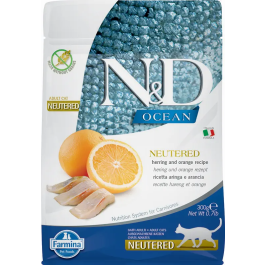 Farmina N&D Cat Ocean Neutered Pienso Seco para Gatos Esterilizados Sabor Pescado 300 gr Precio: 6.5000001. SKU: B1JYSTFT86
