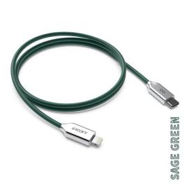 Cable Groovy Cable Usb-C - Lightning Apple Alto Rendimiento 2,0A Verde Pantone C4211 1 M. Precio: 9.5000004. SKU: B1EHR3GHMW