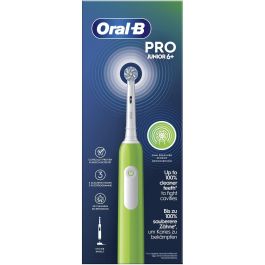 Oral-B 8006540743027 Cepillo Dental Giratorio Junior para Niño, Verde, 3 Modos (Diario, Sensible, Blanqueador), Suave, Temporizador 2 Minutos, Recargable Precio: 52.5000003. SKU: B1B6522H8G