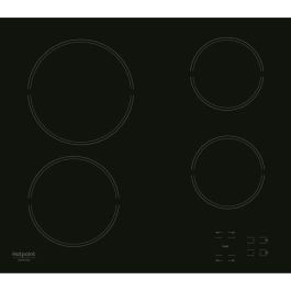 Hotpoint HR631C HOT8050147042830 - Placa Vitrocerámica 4 Fuegos 60 cm Negro Precio: 218.94999973. SKU: B15PE4JCZG