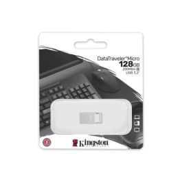 Pendrive Kingston DTMC3G2/128GB Negro Plateado 128 GB