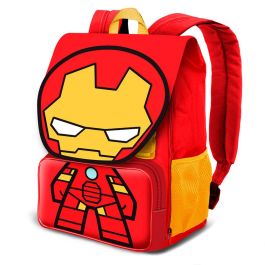 KARACTERMANIA Mochila Escolar Iron Man Marvel 34cm con Solapa y Bolsillos Laterales Precio: 34.50000037. SKU: B1DYADFD3M