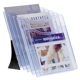 Soporte Vertical 5 Bandeja A4 Archiplay Azul Transparente Precio: 30.68999956. SKU: B1KEC59BQQ