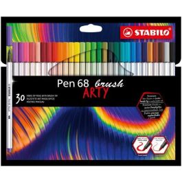 Rotulador Fibra Stabilo Pen Brush Arty Line Punta Pincel Caja Metal De 30 Precio: 53.49999996. SKU: B1D46X7QSG
