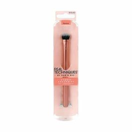 Real Techniques EXPERT CONCEALER BRUSH – Brocha de Maquillaje para Corrector Facial, Punta Redondeada, Fibras Sintéticas, Cobertura Alta, 1 u