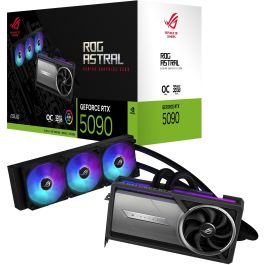 Asus 90YV0LW2-M0NA00 Tarjeta Gráfica ROG Astral LC GeForce RTX 5090 OC 32GB GDDR7 con Refrigeración Líquida AIO 360mm PCIe 5.0