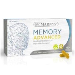MARNYS Memory Advanced 60 Cápsulas - Mejora Rendimiento Intelectual, Concentración y Memoria con Vitaminas B, Bacopa y Citicolina Precio: 25.4999998. SKU: B1A6SAZAGE