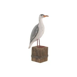 DKD Home Decor Figura Decorativa Gaviota Blanco Natural Paulownia Metal 17 x 34 x 9.5 cm (4 Unidades) Precio: 54.49999962. SKU: B154B9D9G8