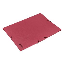 Carpeta Liderpapel Gomas A3 3 Solapas Carton Prespan Roja