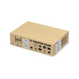 Equip 650611 Soporte Mesa Escritorio con Base VESA para TV/Monitor hasta 55'' (139.7cm) 40kg Negro VESA 100x200-400x400