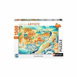 Nathan Editions 016182 - Rompecabezas de 1500 piezas - Las maravillas de Asia