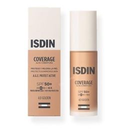 ISDIN Coverage 4 Golden SPF50+ Base Maquillaje Compacta Fotoprotectora Tono Golden 30g ISDIN Coverage 4 Golden SPF50+ Base Maquillaje Compacta Fotoprotectora Tono Golden 30g Precio: 38.50000022. SKU: B17AQWSTQ2