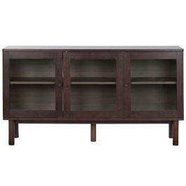 Aparador Home ESPRIT Cristal Madera MDF 140 x 40 x 75 cm