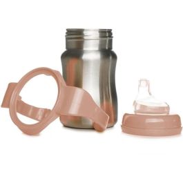 Thermobaby THE3023191861127 Vaso de Aprendizaje Antigoteo Ergonómico Acero Inoxidable 180 ml Diseño Pesca