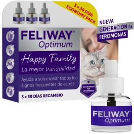 Feliway Optimum 3PACK - Recambio 3 Meses - Difusor Feromonas Felinas - 70 m2 Precio: 87.5000005. SKU: B15VKDQWR3