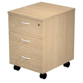 Artexport Cajonera Presto 3 Cajones con Ruedas, Guías Metálicas y Cerradura, Roble - 43x52x59.5 cm Precio: 144.50000048. SKU: B1FALQKE6H
