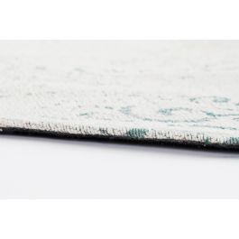 Alfombra Arabe DKD Home Decor Azul Blanco 200 x 1 x 200 cm Alfombra Arabe DKD Home Decor Azul Blanco 200 x 1 x 200 cm