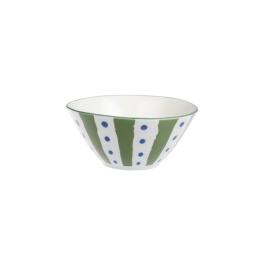 DKD Home Decor Palm 25 Bol Tropical Verde Azul Porcelana 16 x 16 x 7.4 cm (6 Unidades) Precio: 41.50000041. SKU: B1JMQD8FVW