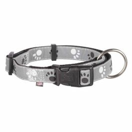 Collar para Perro Trixie Silver Reflect Negro Gris XS/S 22-35 cm