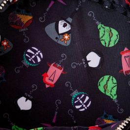 Loungefly Bolso Bandolera Pesadilla Antes de Navidad Guirnalda Luces Disney que Brilla en la Oscuridad