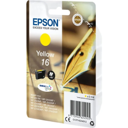 Cartucho Inkjet Epson T162440 Nº16 Wf-2010W/2510Wf/2520Nf/2530Wf/2540Wf Amarillo 3,1 Ml