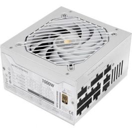 Mars Gaming MPB1000SIMW Fuente de Alimentación 1000W Full Modular 80 Plus Gold ATX 3.1 PCIe 5.1 Ventilador 14cm AI2-RPM Blanca
