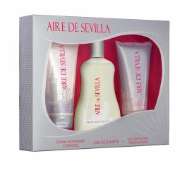 Aire Sevilla Estuche de Perfume para Mujer LOTE 3 pz Original Clásica Eau de Toilette 100 ml + Crema Corporal 150 ml + Gel Exfoliante 150 ml Precio: 11.58999952. SKU: B1GA97YF96