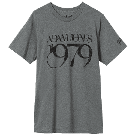 Gibson Adam Jones '1979' Tee (Gray), Camiseta Hombre Talla L
