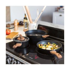 Livoo MZP147 Juego de utensilios de cocina de 5 piezas Momentos de bienestar Negro