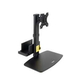 TooQ Soporte de Mesa para Pantallas 17"-27" con Soporte Integrado para CPU, Ajuste de Altura e Inclinación, Negro Precio: 30.79000001. SKU: B12V3CYYEK
