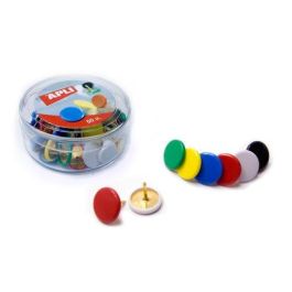 Chincheta Apli Plastif. Color Plana Caja De 50 Surtidas 16 unidades Precio: 12.98999977. SKU: B1DNC8YAHZ