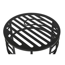 Mesita Auxiliar Loft DKD Home Decor Negro 30 x 70 x 30 cm Set de 3 (2 Unidades) Mesita Auxiliar Loft DKD Home Decor Negro 30 x 70 x 30 cm Set de 3 (2 Unidades)