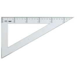 Safta Cartabón 30 cm Cristal Precio: 0.99000022. SKU: B14RR4ATL3