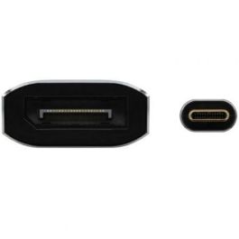 AISENS - CONVERSOR ALUMINIO USB-C A DISPLAYPORT 8K@60HZ, USB-C/M-DP/H, NEGRO, 15CM AISENS - CONVERSOR ALUMINIO USB-C A DISPLAYPORT 8K@60HZ, USB-C/M-DP/H, NEGRO, 15CM