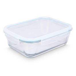 Fiambrera Borosilicato Hermetica 2800Ml Vivalto 28X9CM (6 Unidades) Fiambrera Borosilicato Hermetica 2800Ml Vivalto 28X9CM (6 Unidades)