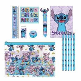 Cerdá Set Completo de Papelería Escolar Infantil Stitch, Material EVA, Color Azul, para Niños de 2 a 8 Años, Medidas 22x14x0.5 cm Precio: 7.19224. SKU: B1CHFRMS5G