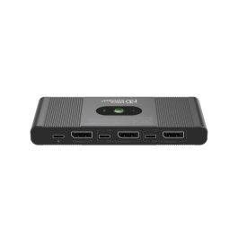MicroConnect Conmutador KVM Displayport y USB-C de 2 Puertos