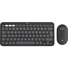 Logitech 920-012208 PEBBLE 2 COMBO FOR MAC TONAL - Teclado y Ratón Inalámbrico Bluetooth QWERTZ Grafito para Mac