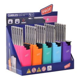 Prof Encendedor electrónico magnético recargable colores surtidos euro/u